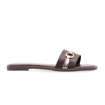 Coffee Casual Slipper For Women CL2189 - View 2