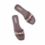 Coffee Casual Slipper For Women CL2189 - View 5