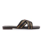 Black Casual Slipper For Ladies CL2202 - View 2