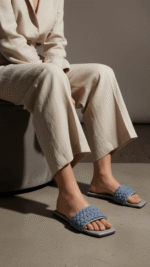 Grey Casual Slipper For Ladies CL2226 - View 1