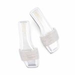 Silver Casual Slipper For Ladies CL2229 - View 5