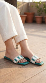 Olive Casual Slipper For Women CL2230 - View 1