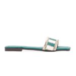 Olive Casual Slipper For Women CL2230 - View 2