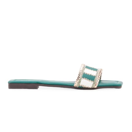 Olive Casual Slipper For Women CL2230 - View 2
