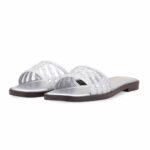 Silver Casual Slipper CL2233 - View 3