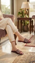 Maroon Casual Slipper For Ladies CL2235 - View 1
