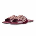 Maroon Casual Slipper For Ladies CL2235 - View 3