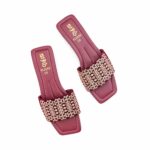 Maroon Casual Slipper For Ladies CL2235 - View 5