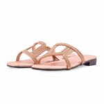 Peach Casual Slipper For Ladies CL2238 - View 3