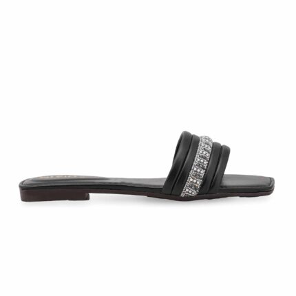 Black Casual Women Slipper CL2239 - View 2
