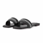 Black Casual Women Slipper CL2239 - View 3