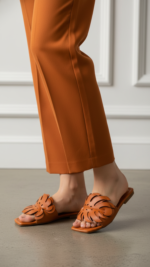 Mustard Casual Slipper For Women CL2240 - View 1
