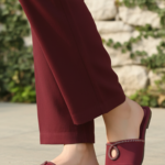 Maroon Casual Slipper For Women CL2246 - View 1