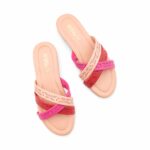 Pink Casual Slipper For Ladies CL2251 - View 4