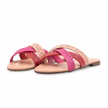 Pink Casual Slipper For Ladies CL2251 - View 2