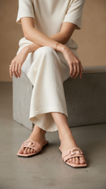 Pink Casual Slipper For Ladies CL2252 - View 1