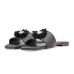 Black Casual Slipper For Women CL2255 - View 3