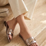 Grey Casual Slipper For Women CL2256 - View 1