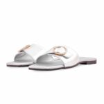 Silver Casual Slipper For Ladies CL2257 - View 3