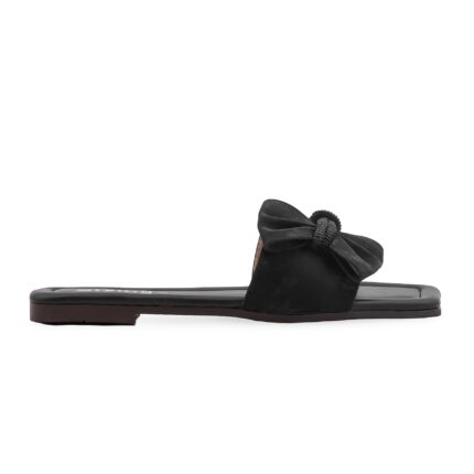 Black Casual Slipper For Ladies CL2259 - View 2