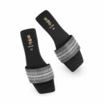 Black Casual Slipper For Women CL2265 - View 5
