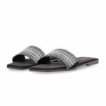 Black Casual Slipper For Women CL2265 - View 3