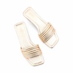 Golden Casual Slipper For Ladies CL2270 - View 5