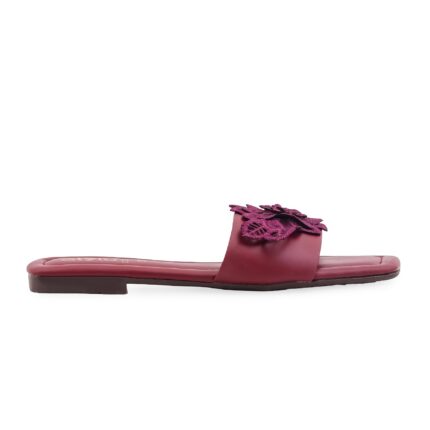 Maroon Casual Slipper For Women CL2272 - View 2