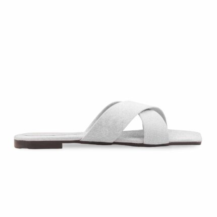 Silver Casual Slipper For Women CL2277 - View 2