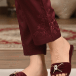Maroon Casual Women Slipper CL2282 - View 1