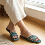 Green Casual Slipper For Women CL2283 - View 1