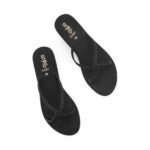 Black Casual Slipper For Ladies CL2287 - View 5
