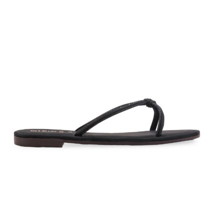 Black Casual Slipper For Ladies CL2287 - View 2
