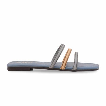 Grey Casual Slipper CL2288 - View 2