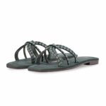 Green Casual Slipper For Women CL2296 - View 3