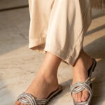 Grey Casual Slipper For Women CL2301 - View 1
