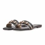 Black Casual Slipper For Women CL2306 - View 3