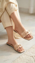 Golden Casual Slipper For Women CL2306 - View 1