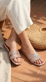 Golden Casual Slipper For Women CL2322 - View 1