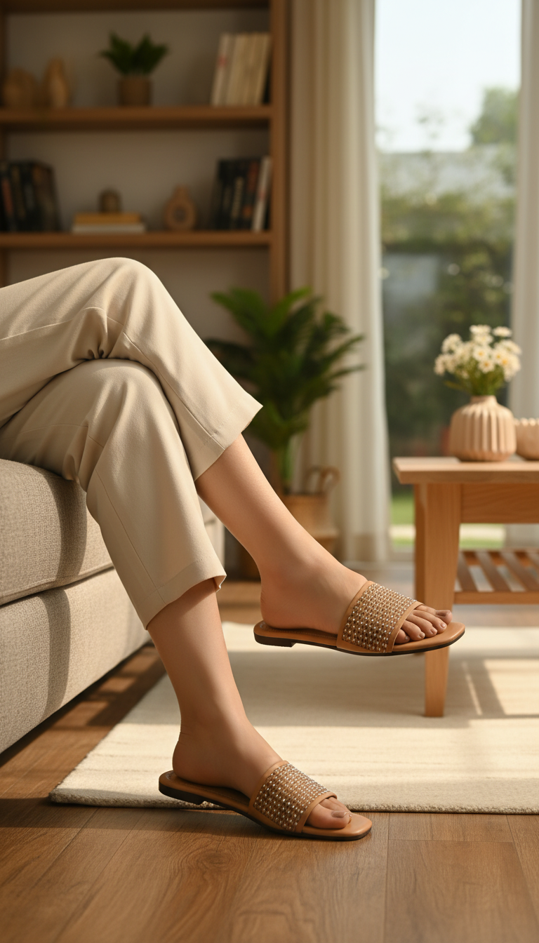 CL232906_3.png Mustard Casual Women Slipper CL2329 - View 1