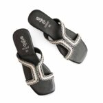 Black Fancy Slipper FN7907 - View 5