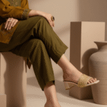 Golden Fancy Slipper FN7922 - View 1