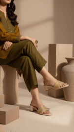Golden Fancy Slipper FN7922 - View 1