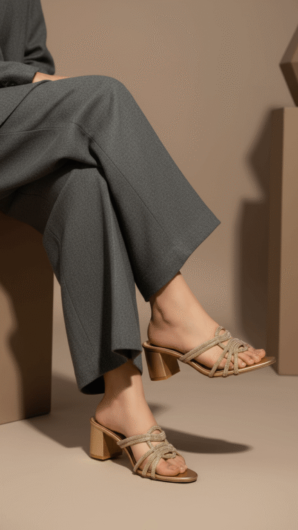 Peach Fancy Slipper FN7924 - View 1