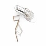 Silver Fancy Slipper For Women FN7924 - View 5