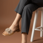 Golden Fancy Slipper FN7945 - View 1