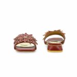 Maroon Fancy Slipper FN7945 - View 4