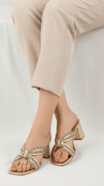 Golden Fancy Slipper FN7963 - View 1