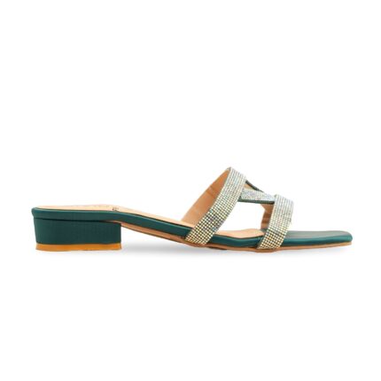 Green Fancy Slipper FN7964 - View 2
