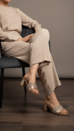 Golden Fancy Slipper FN7978 - View 1